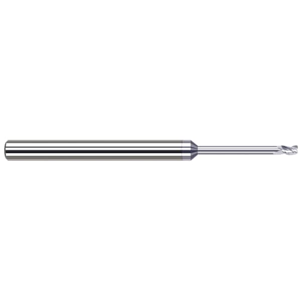 End Mill for Aluminum Alloys - Corner Radius, 0.0310" (1/32), Material - Machining: Carbide